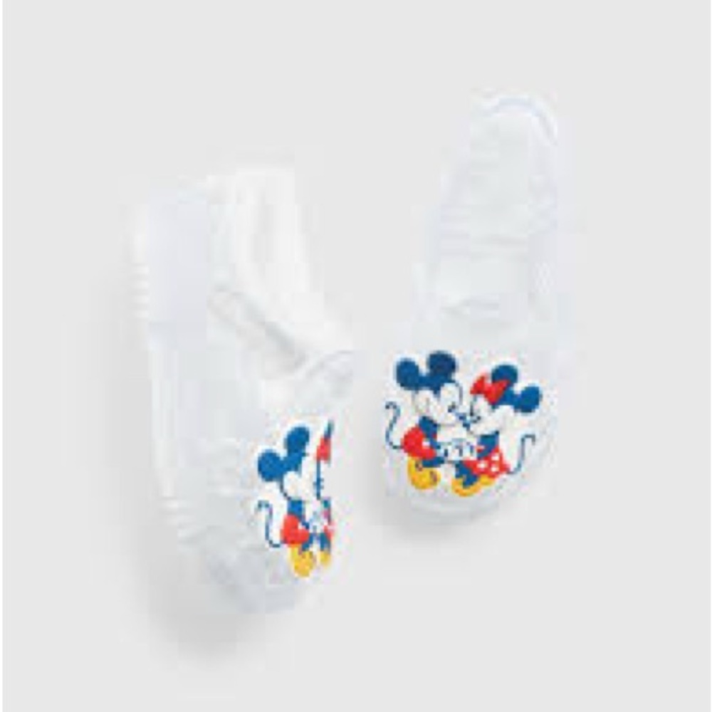 Gap Disney Mickey Mouse Minnie Jelly Sandals Clear Sky Size 8